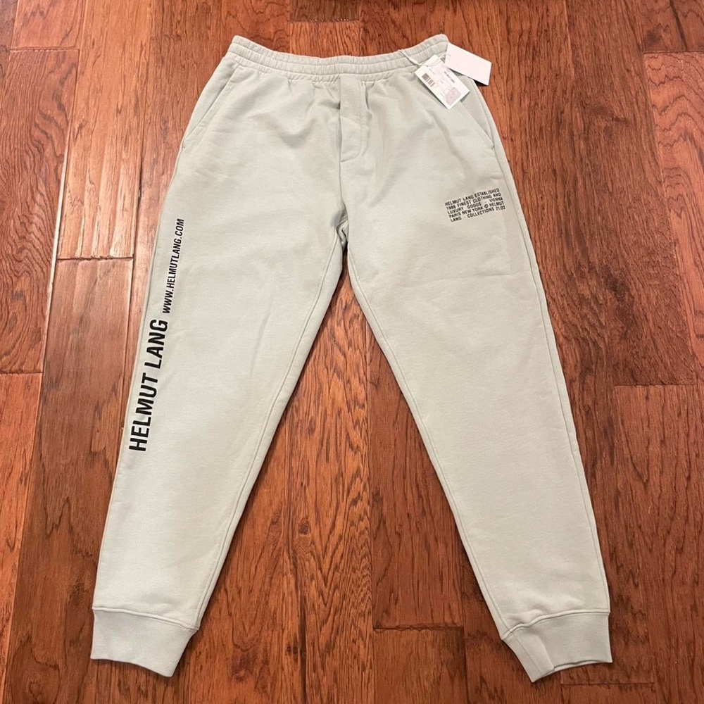 Helmut Lang Iceberg Gray Sweatpants